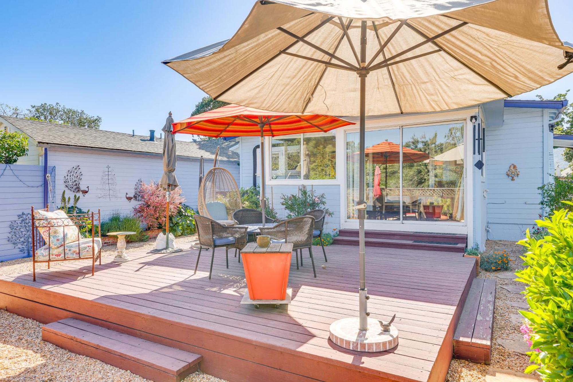 Romantic Casita With Garden And Deck 2 Miles To Plaza! Sonoma Exterior photo